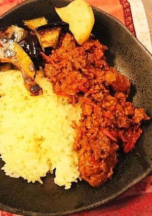 スパイシー!トマトのドライカレー!-レシピのメイン写真