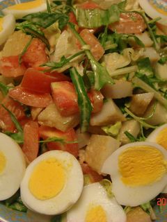 「金のごまだれ」で♡山盛りサラダ♫♬-レシピのメイン写真