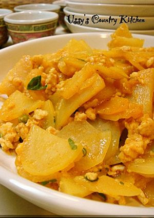 【簡単】じゃが芋と鶏ひき肉の味噌コチュ煮-レシピのメイン写真