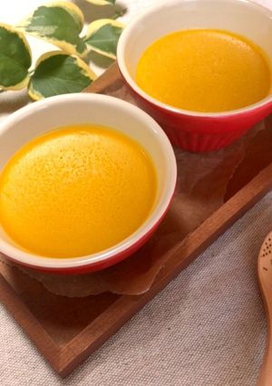 美味しくてうっとり♡濃厚かぼちゃプリン-レシピのメイン写真