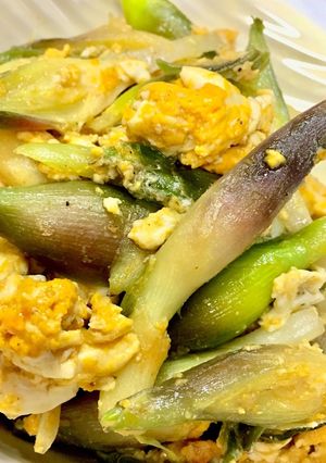 ご飯がススム♪ミョウガの卵とじ-レシピのメイン写真