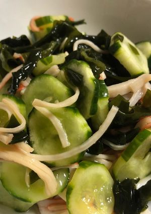 カニカマの酢の物-レシピのメイン写真