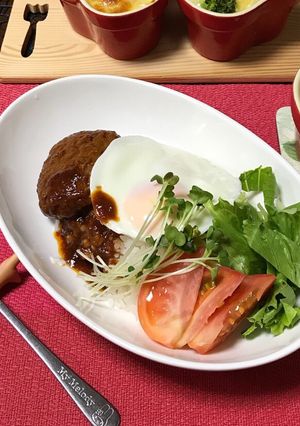 ５分でロコモコ☆簡単スピードごはん☆-レシピのメイン写真
