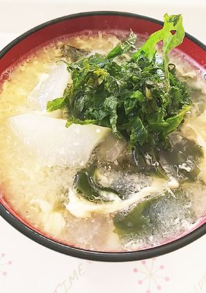 夕顔のかき玉汁-レシピのメイン写真