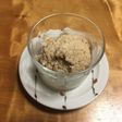 豆腐のバナナ、イチジクのヘルシーアイス