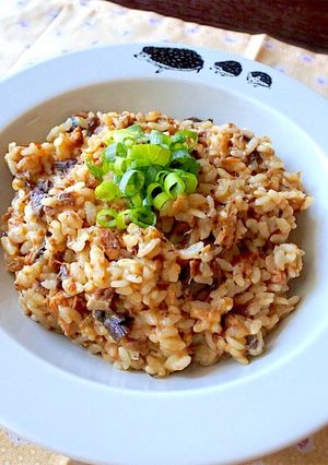簡単☆材料2品 鯖缶で鯖味噌リゾット-レシピのメイン写真