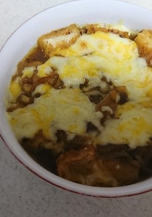 オニオンスープグラタン-レシピのメイン写真