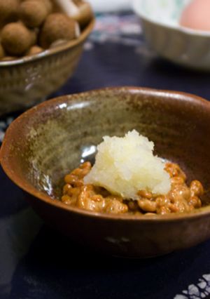 おろしポン酢＆ラー油で☆納豆♪-レシピのメイン写真
