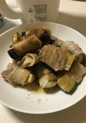 なすの豚バラ巻き-レシピのメイン写真