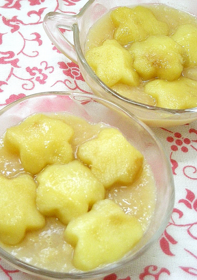 ☄夏を乗り切る♪桃のラム酒煮ゼリー☄-レシピのメイン写真