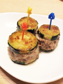 【お弁当】ズッキーニのはさみ焼き-レシピのメイン写真