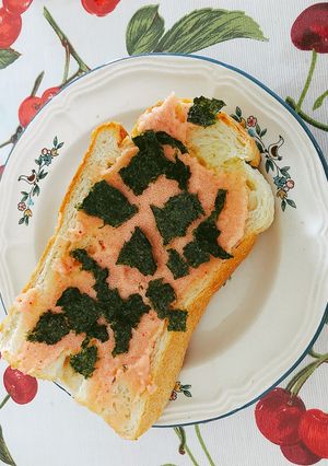 旨味凝縮☆簡単明太マヨトースト-レシピのメイン写真