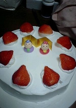 二層ム－ス（抹茶とイチゴ）-レシピのメイン写真
