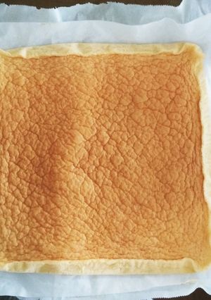 ❀卵消費！ふわふわのロールケーキ生地❀-レシピのメイン写真