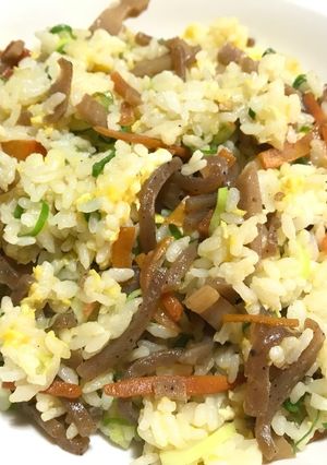 キンピラチャーハン-レシピのメイン写真