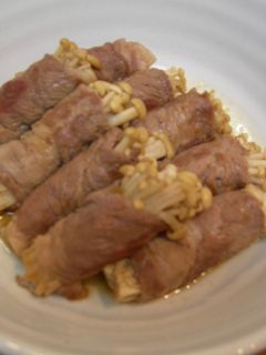 柚子胡椒☆豚肉巻きえのき-レシピのメイン写真