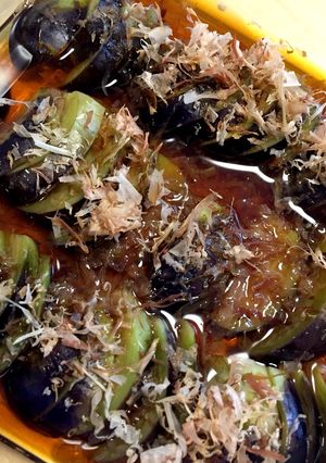 レンジで簡単！なすの煮びたし-レシピのメイン写真
