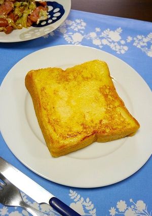 簡単！フレンチトースト☆ジップで染み染み-レシピのメイン写真