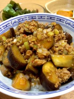 料理男子の麻婆ナス丼-レシピのメイン写真