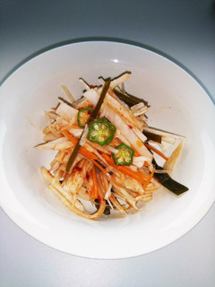 長芋とだし昆布キムチ和え-レシピのメイン写真