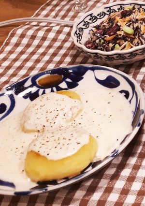 いももちの豆乳チーズクリームがけ-レシピのメイン写真
