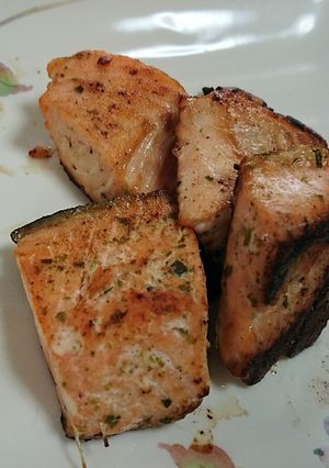 鮭の海苔塩焼き-レシピのメイン写真