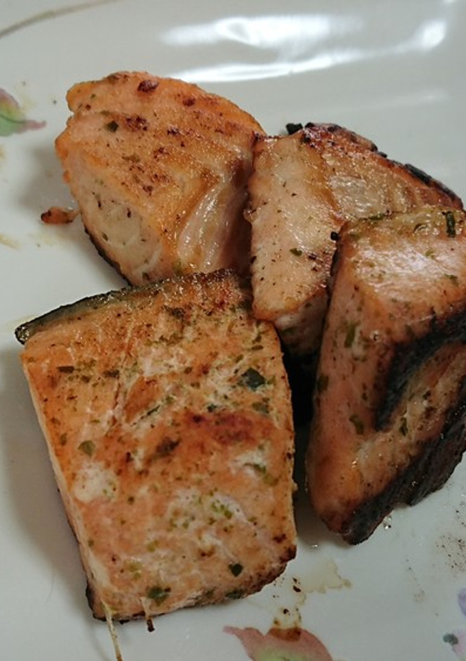 鮭の海苔塩焼き-レシピのメイン写真