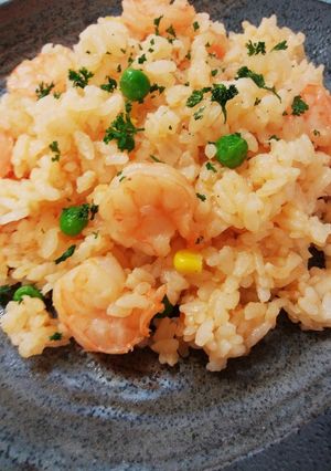 ☆炊飯器で海老ピラフ☆-レシピのメイン写真