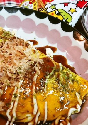 肉不使用！【ベビースターのとん平焼き】-レシピのメイン写真
