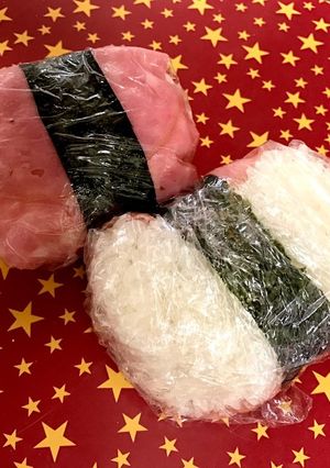 簡単!ハムおにぎり-レシピのメイン写真