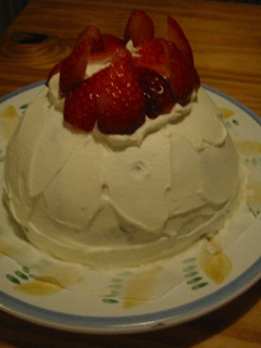 あんクリームの抹茶ケーキ-レシピのメイン写真