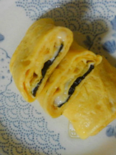小さなのりチー卵焼き-レシピのメイン写真