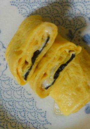 小さなのりチー卵焼き-レシピのメイン写真