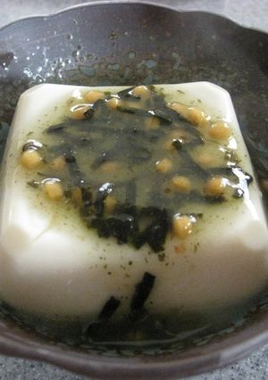 温豆腐のお茶漬けあん-レシピのメイン写真