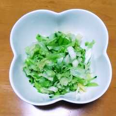 รูปของ 簡単！やみつきキャベツ♪