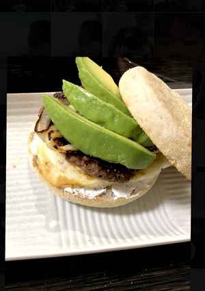 脂質オフ低カロリーアボカドハンバーガー-レシピのメイン写真