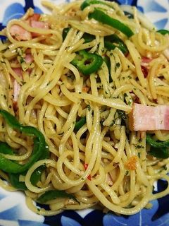 焼きそばの麺でペペロンチーノ♬-レシピのメイン写真