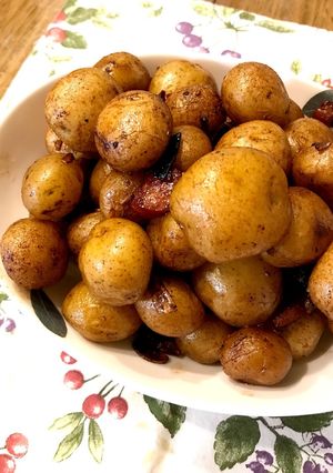 ジャガイモのガリバタ醤油-レシピのメイン写真