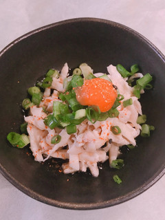 簡単!鶏皮ポン酢-レシピのメイン写真