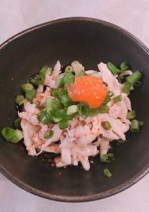 簡単!鶏皮ポン酢-レシピのメイン写真