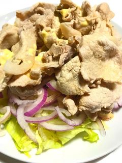 ポンマヨ冷しゃぶサラダ-レシピのメイン写真