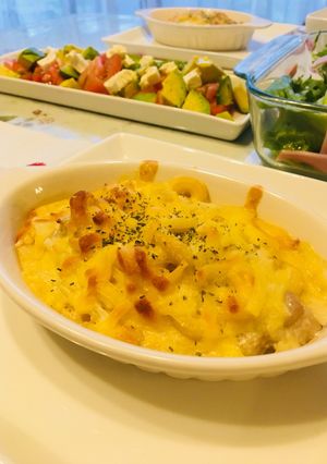濃厚！定番！チキンマカロニグラタン♪-レシピのメイン写真