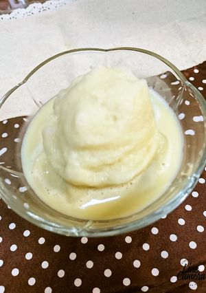 ドウシシャ♡豆乳アイスのかき氷♪-レシピのメイン写真