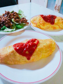 オムライス(^^)-レシピのメイン写真