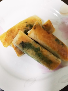 エビと豆苗の春巻き-レシピのメイン写真