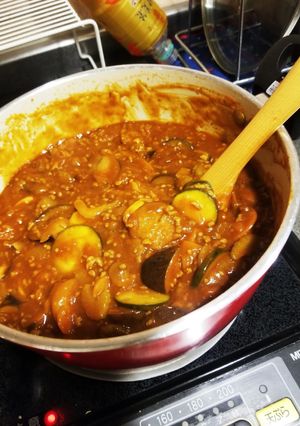 私の好きな夏野菜のトマトカレー-レシピのメイン写真