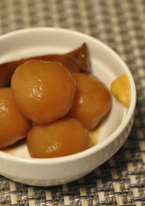 玉こんにゃくの醤油煮-レシピのメイン写真