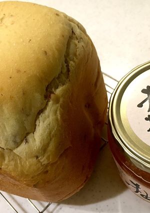 いい香り♡柚子茶で米粉入り食パン-レシピのメイン写真