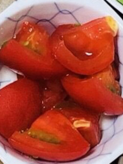 トマトの甘酢漬け-レシピのメイン写真