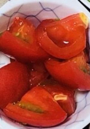 トマトの甘酢漬け-レシピのメイン写真
